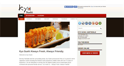 Desktop Screenshot of kyosushitown.com